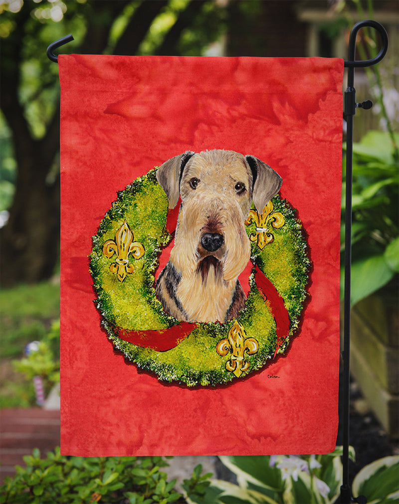 Airedale Flag Garden Size