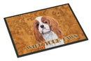 Cavalier Spaniel Wipe your Paws Doormat Indoor Outdoor 18H X 27W Front Door Mat Rugs for Entryway, Non Slip Washable