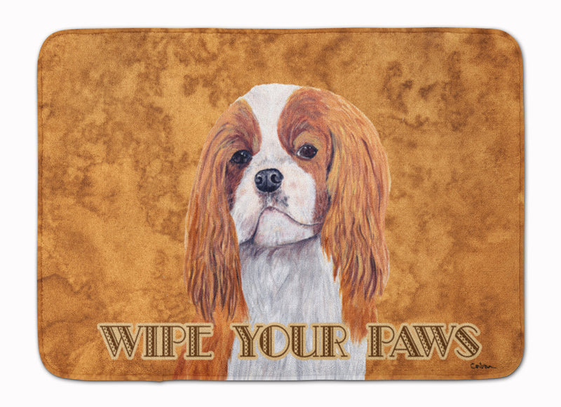 Cavalier Spaniel Wipe your Paws Machine Washable Memory Foam Mat SC9118RUG