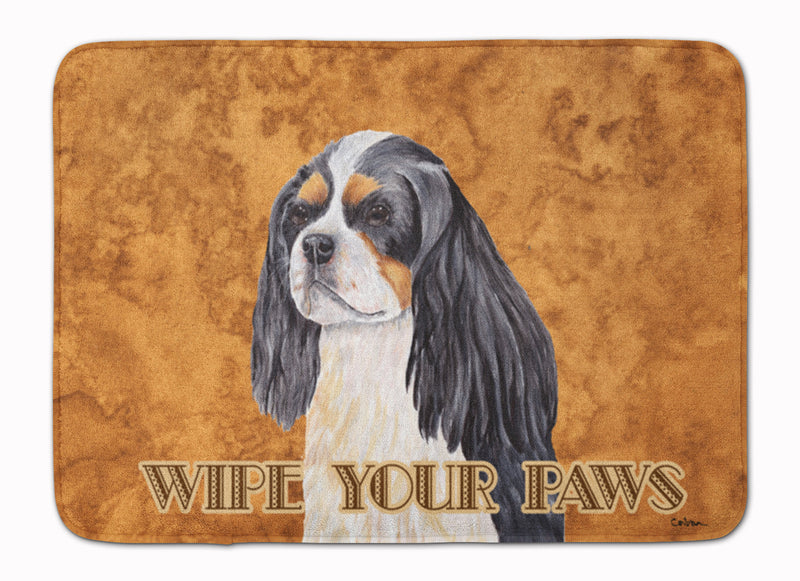 Cavalier Spaniel Wipe your Paws Machine Washable Memory Foam Mat SC9120RUG