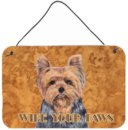 Yorkie Aluminium Metal Wall or Door Hanging Prints