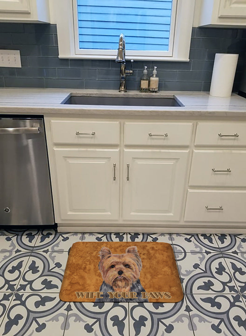 Yorkie Machine Washable Memory Foam Mat SC9123RUG