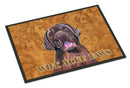 Labrador Wipe your Paws Doormat Indoor Outdoor 18H X 27W Front Door Mat Rugs for Entryway, Non Slip Washable