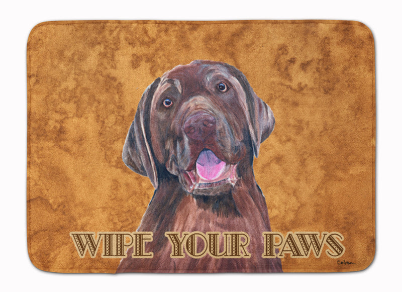 Labrador Wipe your Paws Machine Washable Memory Foam Mat SC9127RUG