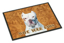 Pit Bull Wipe your Paws Doormat Indoor Outdoor 18H X 27W Front Door Mat Rugs for Entryway, Non Slip Washable