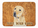 Labrador Wipe your Paws Memory Foam Kitchen Mat Machine Washable Anti-Fatigue Cushion Comfort Bath or Kitchen Rug