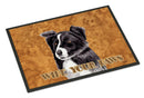 Border Collie Doormat - 24x36 Decorative Floor Mat – Indoor/Outdoor Rug with Artistic Flair Doormat - Large 24x36 – Indoor/Outdoor Floor Mats with Artistic Flair