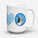 Boston Terrier Dishwasher Safe Microwavable Ceramic Coffee Mug 15 ounce