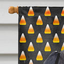 Labrador Candy Corn Halloween Portrait House Flag 28x40 Porch Sleeve Pole Decorative Outside Yard Banner Artwork Wall Hanging, Polyester