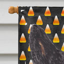 Australian Cattle Dog Candy Corn Halloween Portrait House Flag 28x40 Porch Sleeve Pole Decorative Outside Yard Banner Artwork Wall Hanging, Polyester