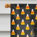 Belgian Sheepdog Candy Corn Halloween Portrait House Flag 28x40 Porch Sleeve Pole Decorative Outside Yard Banner Artwork Wall Hanging, Polyester