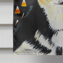 Chihuahua Candy Corn Halloween Portrait House Flag 28x40 Porch Sleeve Pole Decorative Outside Yard Banner Artwork Wall Hanging, Polyester