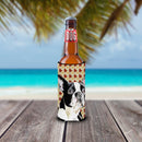 Boston Terrier Fall Leaves Portrait Slim Can Hugger – Fun & Functional Drink Coolers SC9200MUK