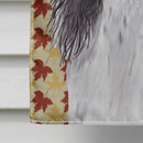 Springer Spaniel Fall Leaves Portrait House Flag 28x40 Porch Sleeve Pole Decorative Outside Yard Banner Artwork Wall Hanging, Polyester