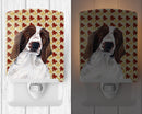 Welsh Springer Spaniel Fall Leaves Portrait Ceramic Night Light Compact, UL-Certified, Ideal for Bedroom, Bathroom, Nursery, Hallway, Kitchen, 6x4x3, Multicolor