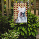 Pit Bull Fall Leaves Portrait Garden Flag – Decorative Outdoor Yard Flag