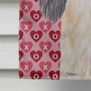 Cavalier Spaniel Hearts Love and Valentine's Day  Flag Canvas House Size