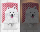 American Eskimo Hearts Love and Valentine's Day Portrait Ceramic Night Light SC9260CNL