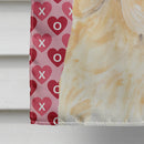 Labrador Yellow Hearts Love Valentine's Day Flag Canvas House Size