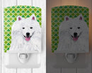 American Eskimo St. Patrick's Day Shamrock Portrait Ceramic Night Light SC9299CNL