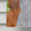 Cavalier Spaniel St. Patrick's Day Shamrock Portrait House Flag 28x40 Porch Sleeve Pole Decorative Outside Yard Banner Artwork Wall Hanging, Polyester