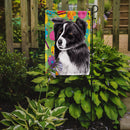 Border Collie Easter Eggtravaganza Garden Flag - Outdoor Decorative Yard Flag