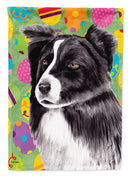 Border Collie Easter Eggtravaganza Garden Flag - Outdoor Decorative Yard Flag