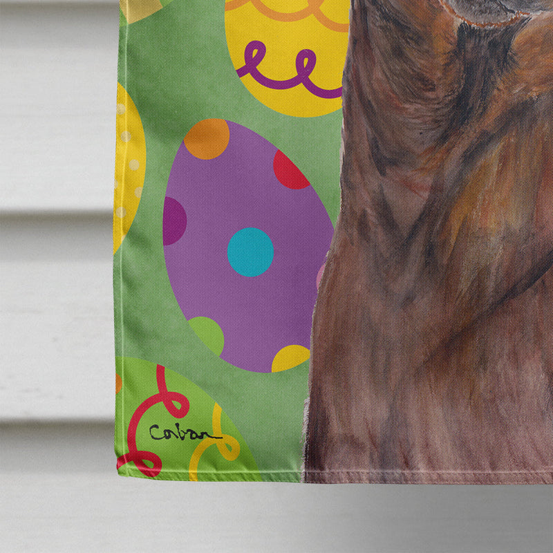 Dachshund Easter Eggtravaganza Flag Canvas House Size