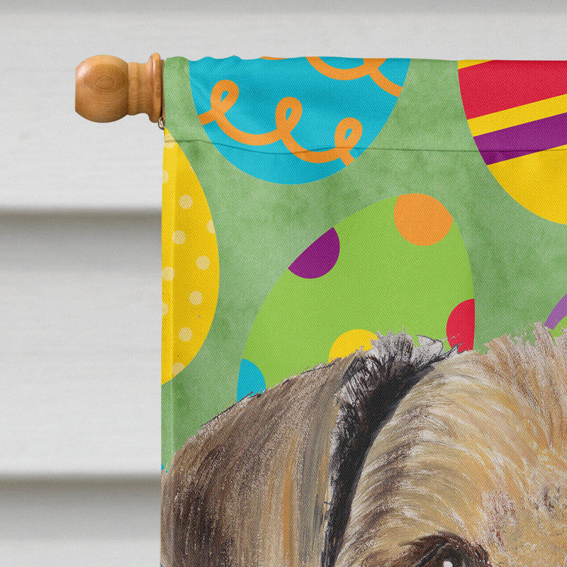 Airedale Easter Eggtravaganza Flag Canvas House Size