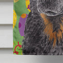 Australian Cattle Dog Easter Eggtravaganza House Flag 28x40 Porch Sleeve Pole Decorative Outside Yard Banner Artwork Wall Hanging, Polyester