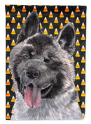 Akita Candy Corn Halloween Garden Flag – Decorative Outdoor Yard Flag SC9486GF