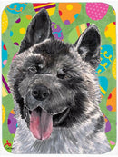 Akita Easter Eggtravaganza Glass Cutting Boards – Durable, Decorative Kitchen Art Large Size SC9488LCB