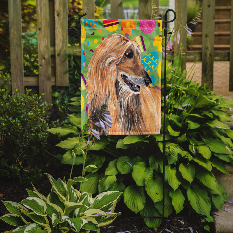 Afghan Hound Easter Eggtravaganza Flag Garden Size SC9500GF