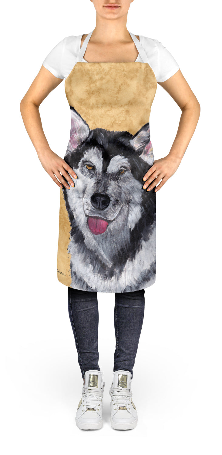 Alaskan Malamute Apron – Artist-Designed Kitchen, BBQ & Craft Apron