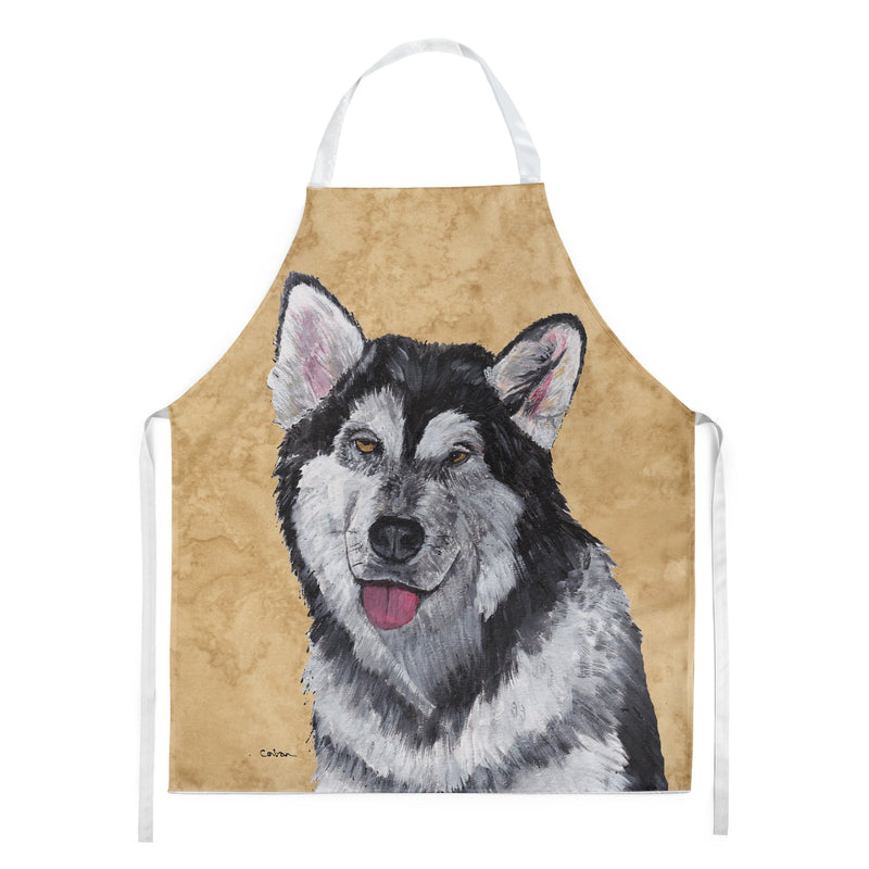 Alaskan Malamute Apron – Artist-Designed Kitchen, BBQ & Craft Apron