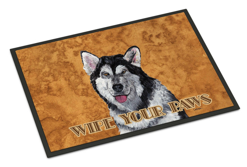 Alaskan Malamute Doormat - 24x36 Decorative Floor Mat – Indoor/Outdoor Rug with Artistic Flair SC9507JMAT - Large 24x36 – Indoor/Outdoor Floor Mats with Artistic Flair