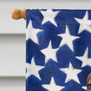 Irish Setter with American Flag House Flag 28x40 Porch Sleeve Pole Decorative Outside Yard Banner Artwork Wall Hanging, Polyester