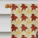 Irish Setter Fall Leaves House Flag 28x40 Porch Sleeve Pole Decorative Outside Yard Banner Artwork Wall Hanging, Polyester