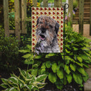 Border Terrier Fall Leaves Garden Flag – Decorative Outdoor Yard Flag