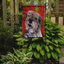 Border Terrier Red Snowflake Christmas Garden Flag – Decorative Outdoor Yard Flag