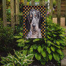 Blue Tick Coonhound Candy Corn Halloween Garden Flag – Decorative Outdoor Yard Flag SC9649GF