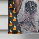Staffordshire Bull Terrier Staffie Candy Corn Halloween House Flag 28x40 Porch Sleeve Pole Decorative Outside Yard Banner Artwork Wall Hanging, Polyester