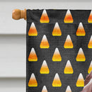 Redbone Coonhound Candy Corn Halloween House Flag 28x40 Porch Sleeve Pole Decorative Outside Yard Banner Artwork Wall Hanging, Polyester