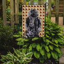 Black Standard Poodle Fall Leaves Garden Flag – Decorative Outdoor Yard Flag SC9674GF