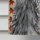 Scottish Deerhound Fall Leaves House Flag 28x40 Porch Sleeve Pole Decorative Outside Yard Banner Artwork Wall Hanging, Polyester