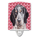 Blue Tick Coonhound Hearts and Love Ceramic Night Light SC9697CNL