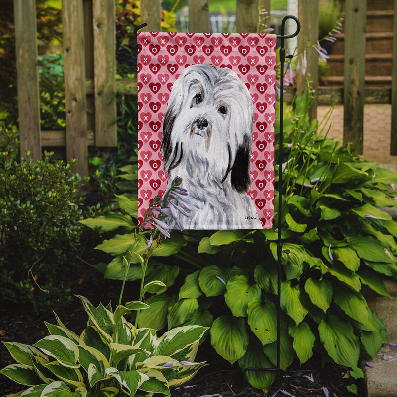 Havanese Hearts and Love Garden Flag – Decorative Outdoor Yard Flag SC9713GF