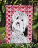 Havanese Hearts and Love Garden Flag – Decorative Outdoor Yard Flag SC9713GF