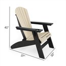 SoPoly St Simons Curved Back Adirondack Chair by SoPoly Online