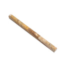 Scabos Travertine 3/4" x 12" Bullnose Liner Honed Tile